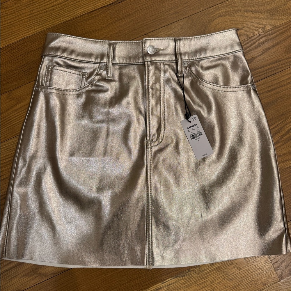 Metallic Skirt